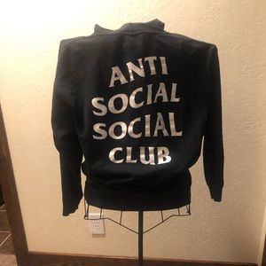 Anti Social Social Club Mens Size Large Hoodie.
